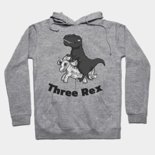 ThreeRex 3rd Birthday shirt Hoodie